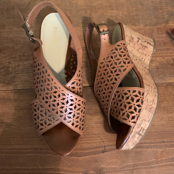 nicole shoes wedges